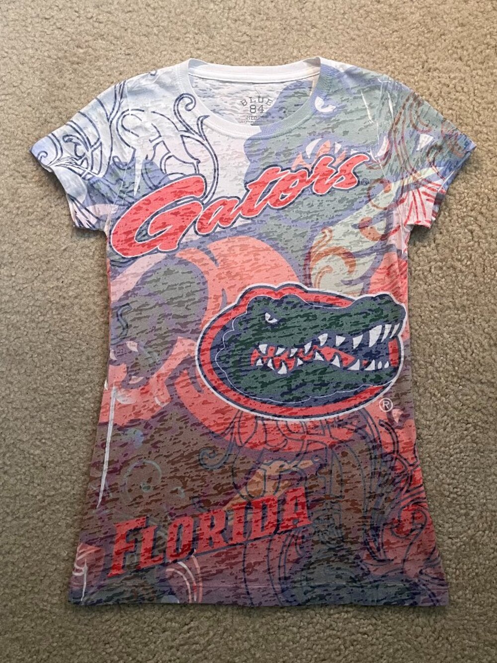 Blue 84 Florida Gators Tee • Size Medium
